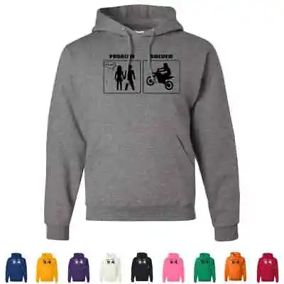 Problem Solved Motocross Funny MX Hilarious Relationship Dirt Bike Mens Hoodies • $24