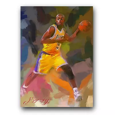 Nick Van Exel #2 Art Card Limited 16/50 Edward Vela Signed (Los Angeles Lakers) • $4.99