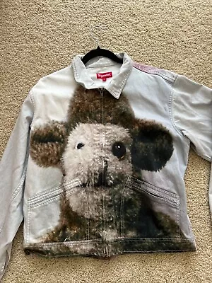 Supreme Mike Kelley Work Jacket Ahh Youth! Large FW18 Stuffed Animals Size M • $335