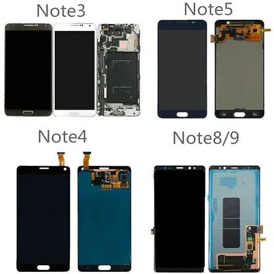 For Samsung Note 8 9 5 4 3 N920 N910 N950 N9600 LCD Touch Screen Digitizer Lot • $58.96