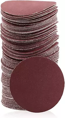 SPEEDWOX 100Pc 2 Inch Sanding Discs Hook And Loop Sandpaper 240 Grit Sander  • $13.99