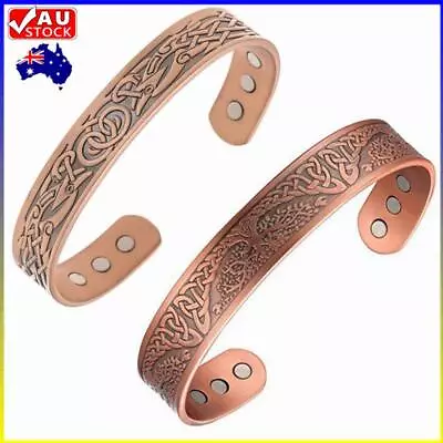 $19.99 • Buy Alloy Magnetic Bracelet Arthritis Pain Relief Bangle Healing Therapy Gifts