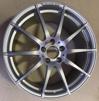 MERCEDES AMG GT C190 FORGED SILVER ALLOY WHEEL RIM 19  X 9J A1904011100 *17D-2 • $511.62