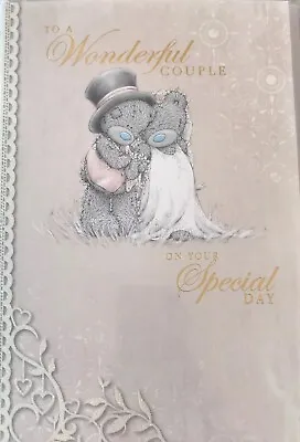 Tatty Teddy Me To You  ~ Wonderful Couple Wedding Card ~ 6 X 9 “ • £3.99