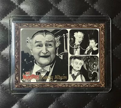 Rittenhouse The Munsters Family Album Al Lewis As Grandpa Munster Card F3 • $0.99