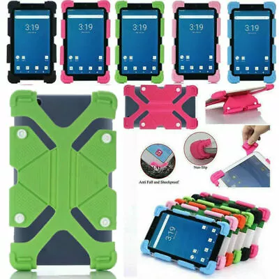 For 7 - 8 Inch Tablet PC Shockproof Silicone Case Cover Universal Protective LA • $9.99