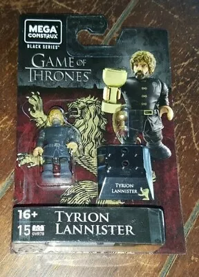 Mega Construx GAME OF THRONES Black Series: 15pc TYRION LANNISTER 1.5  Figure! • $30.07