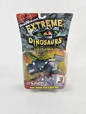 Extreme Dinosaurs Dino Vision Head Strike Spike Figure Mattel 1997 Street Sharks • $269.99