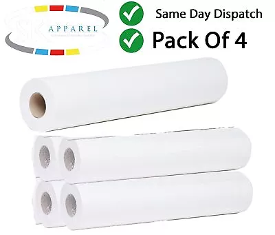 4 Premium Hygiene Couch Rolls Pack Salon Medical Beauty Table Roll Quality Bulk • £14.99