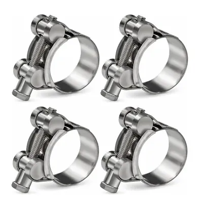 4x 23-25mm T-Bolt Hose Clamp 304 Stainless Steel For Intercooler Pipe Tube  C104 • $9.80
