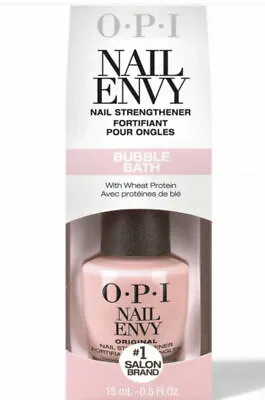 £12.99 • Buy OPI Nail Envy 15ml Bottle BUBBLE BATH Formula - Brand New Box *The Perfect Gift*