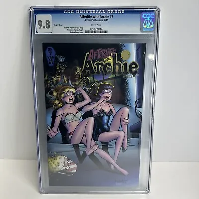 Afterlife With Archie #7 CGC 9.8 W/P  Sexy Pepoy Lingerie Variant Betty Veronica • $199.95