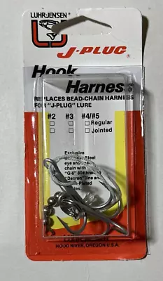 LUHR- JENSEN   J-Plug     NEW     Replacement Hook Harness • $12.99