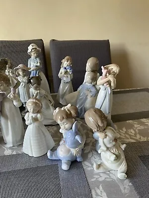 £20 • Buy Nao/lladro Figurines Pre Owned 23 In Total