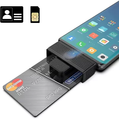 USB/Type C CAC Reader DOD Military USB C Common Access CAC Smart Card Reader • $8.67