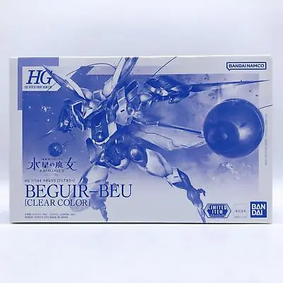 HG 1/144 BEGUIR-BEU CLEAR COLOR Witch From Mercury LIMITED Gunpla Bandai Kit NEW • $49