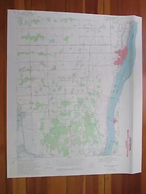 Marine City Michigan 1971 Original Vintage USGS Topo Map • $39.95