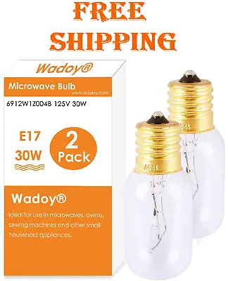 Wadoy Microwave Light Bulb Compatible With LgFrigidaire6912W1Z004B 125V 30W Bu • $12.60