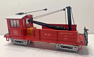 Hartland Locomotive  G  Scale Pacific Electric Powered Mow Crane Engine New • $299.95