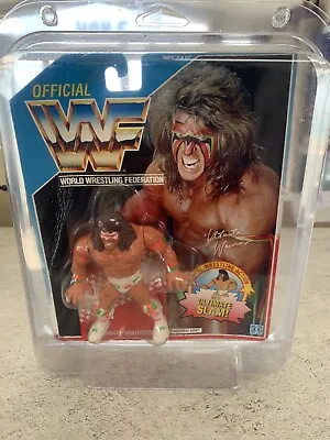 £190 • Buy WWF HASBRO Ultimate Warrior 1991 Series 2 MOC English Card Sealed FREE SHIPPING