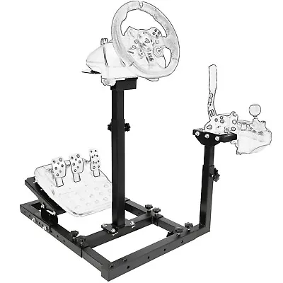 Hottoby Upgrade Sim Racing Wheel Stand Adjustable Fit For Logitech G29 G920 T150 • $156.99