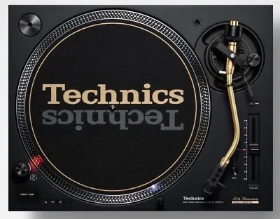 Technics SL-1200M7L-K -Matte Black-MK7 DJ Turntable 50th Limited Edition New ! • $1799