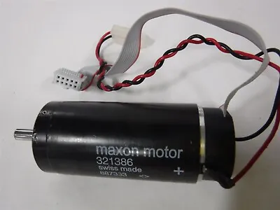 Used Maxon Motor 321386 M9 • $74.95