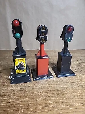 Vintage Marx Automatic Signal Train Semaphores • $77