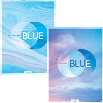 B.A.P [BLUE] 7th Single Album RANDOM CD+Photo Book+Photo Card K-POP SEALED  • $23.36