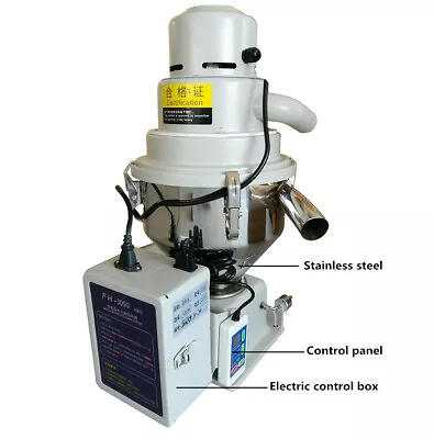 Automatic Plastic Particle Vacuum Feeding Machine Hopper Loader Auto Feeder 220V • $335.59