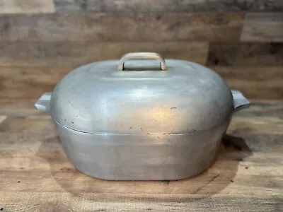 Collectible Magnalite GHC Large Roaster USA 19 9/16X18 5/8 Inches 12Qt Exc Cond￼ • $279