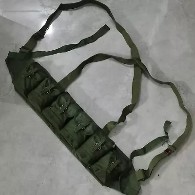 Original Surplus Vietnam War Chinese Type85 SVD Chest Rig Ammo Pouch MilitaryBAG • $20.99