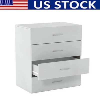$111.30 • Buy Modern 4-Drawer Dresser Storage Tower Organizer Unit For Bedroom Closet Entryway