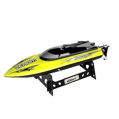 Venom Remote Control RC Racing Boat - Pool Lake Outdoor - Ready To Run - Yellow • $49.95