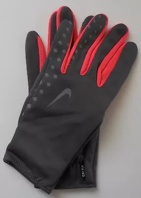 Nike Lightweight Run Gloves Women Midnight Fog/Solar Red Medium • $20.66