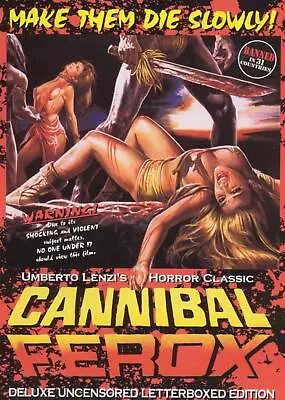 Cannibal Ferox [DVD] [1981] [Region 1] [ DVD Incredible Value And Free Shipping! • £17.99