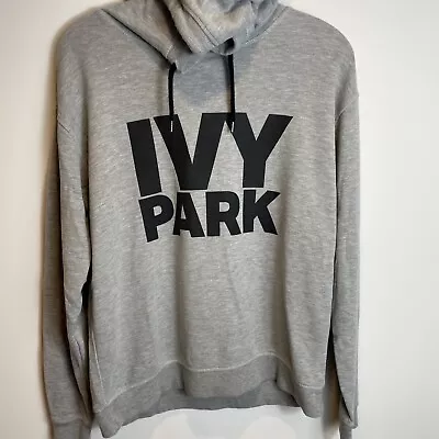 £26.09 • Buy Ivy Park Beyoncé Womens Small Oversize Gray Pullover Sweatshirt Hoodie 