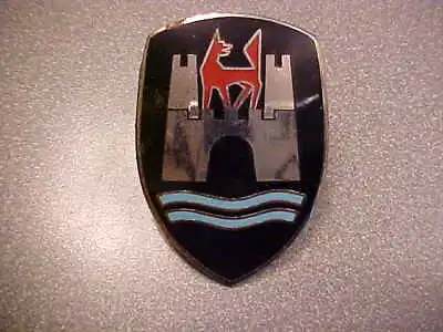 German Vw Wolfsberg Porsch Beetle Volkswagen Badge Trim  Emblem Mascot • $49.99