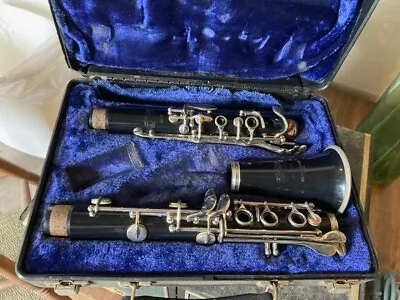 Bundy By Selmer USA Model 577 Resonite Clarinet No Barrell W/case Parts Restore • $28