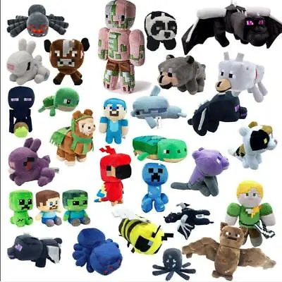 $22.97 • Buy Minecraft Plush Toys Stuffed Animal Toys Dolls Soft Plushies 80 Styles