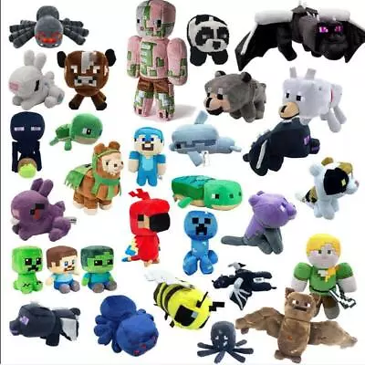 Minecraft Plush Toys Stuffed Animal Toys Dolls Soft Plushies 80 Styles • $22.97