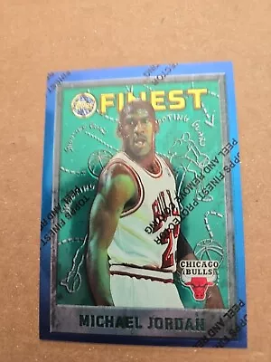 1995-96 Topps Finest - #229 Michael Jordan • $100