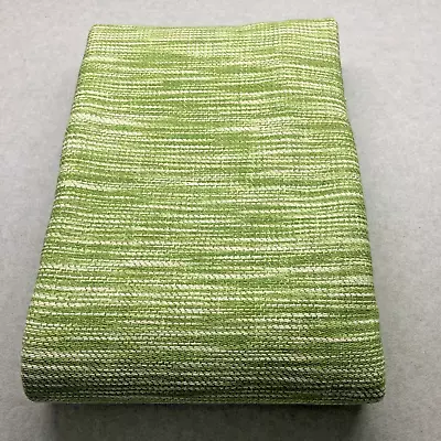 Upholstery Fabric Material 1.35m X 1.05m Green & White Textile Recover Sewing • $21.84