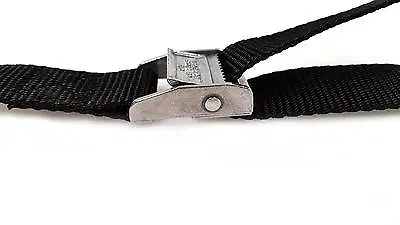 Buckled Strap 25mm Cam Buckle Meters Trailer Tie Car Roof Rack Strap • £3.95