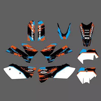 MX Graphics Decals Stickers Kit For KTM 200 250 300 400 450 525 EXC 2005-2007 • $49.99