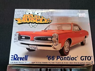 Revell  1:25th Scale 66 Pontiac GTO Revell Muscle Series • £28.89