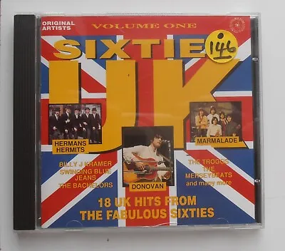 Sixties Uk Vol 1. Merseybeats Troggs Donovan Marmalade Herman's Hermits Christie • £2.99