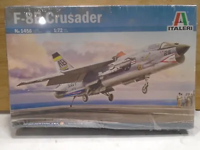 Italeri #1456 1/72 Scale F-8e Crusader New In Factory Sealed Box • $19.99