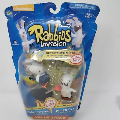 McFarlane Toys Raving Rabbids Rabbids Invasion Series 2 Chicken Surprise & Plung • $23