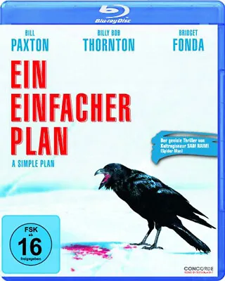 A Simple Plan NEW Arthouse Blu-Ray Disc S. Raimi B. Paxton B. Fonda B B Thornton • $36.99